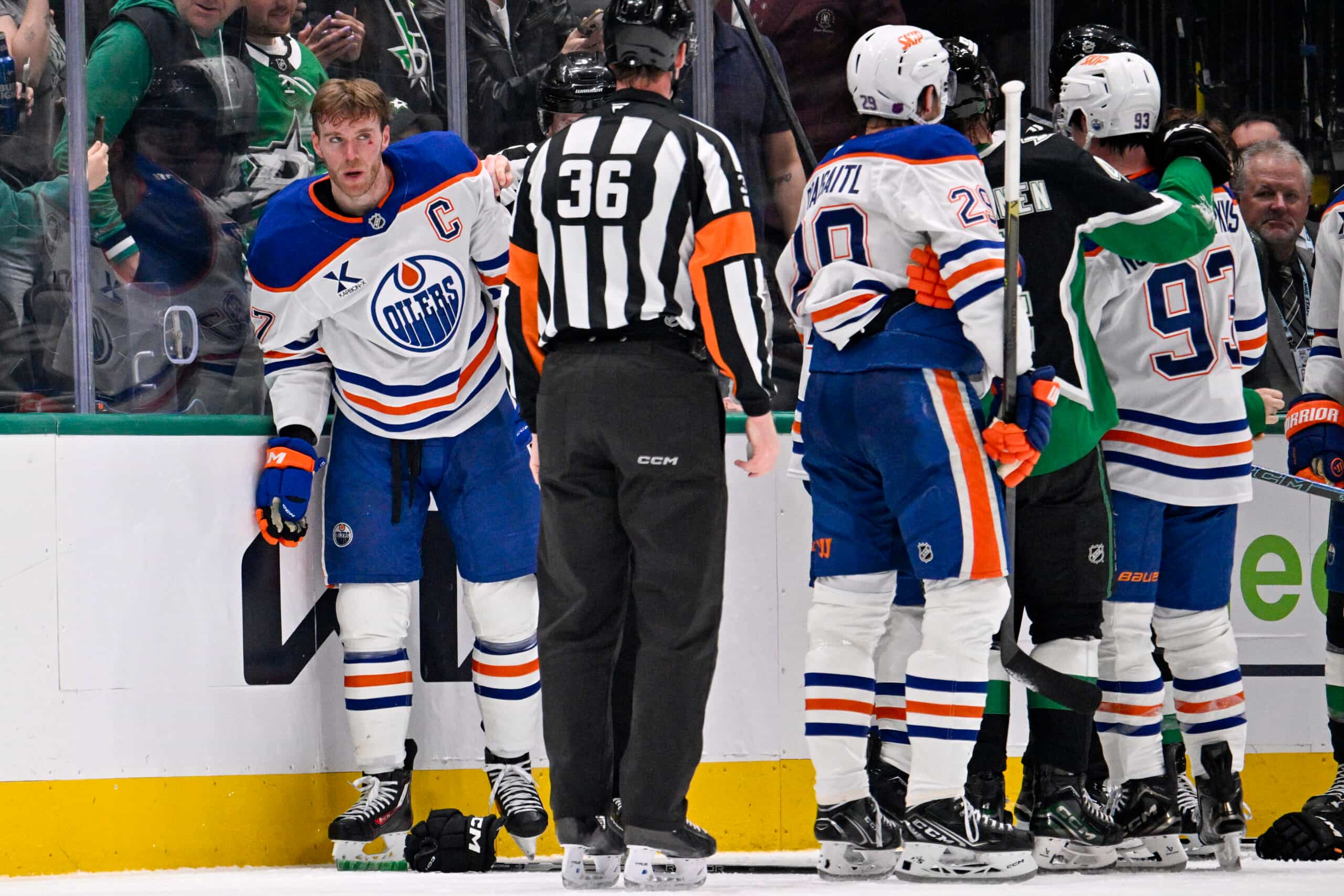 Edmonton Oilers Connor McDavid Dallas Stars