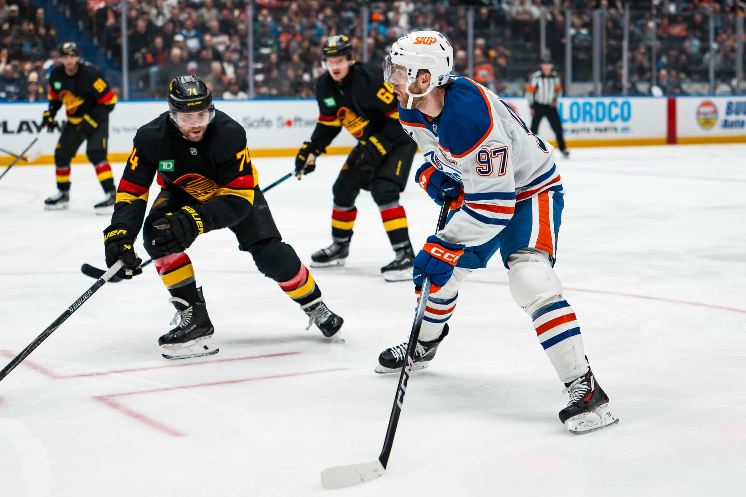 Edmonton Oilers Connor McDavid Vanvoucer Canucks Jake DeBrusk