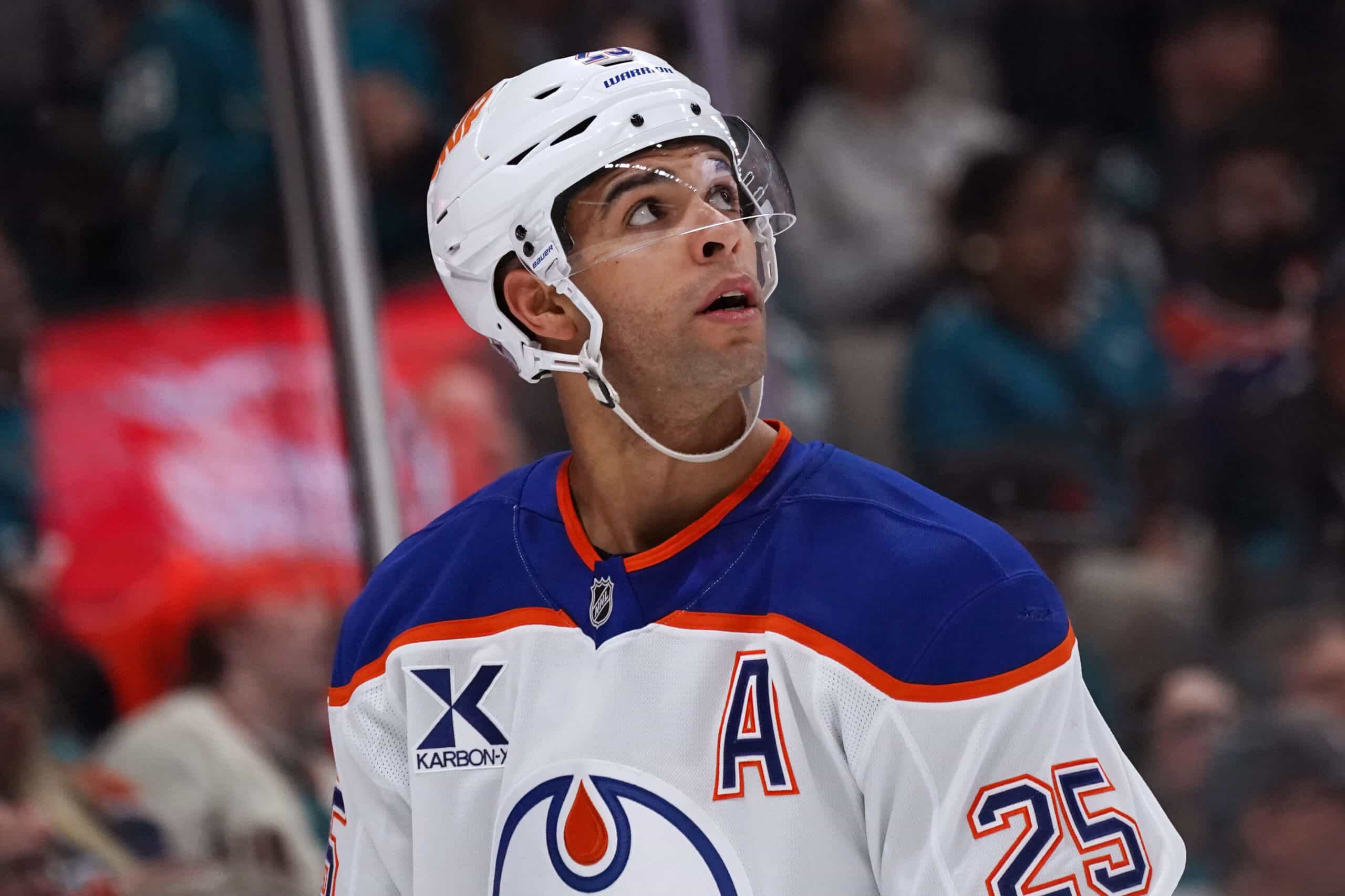 Edmonton Oilers defenceman Darnell Nurse