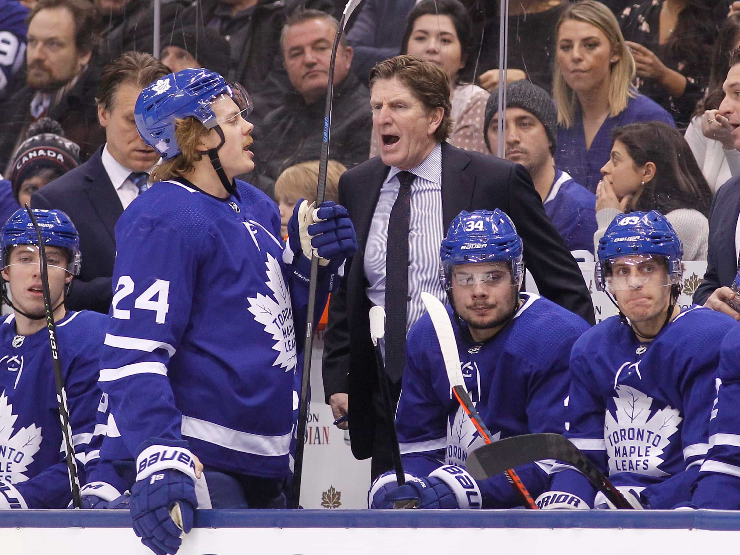 Toronto Maple Leafs Mike Babcock Edmonton Oilers