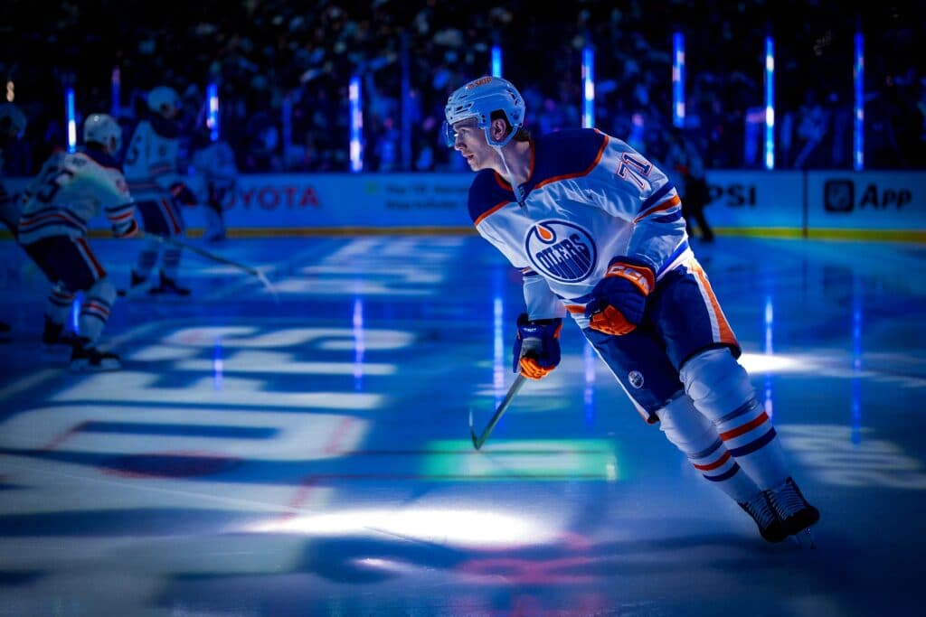 Edmonton Oilers Ryan McLeod