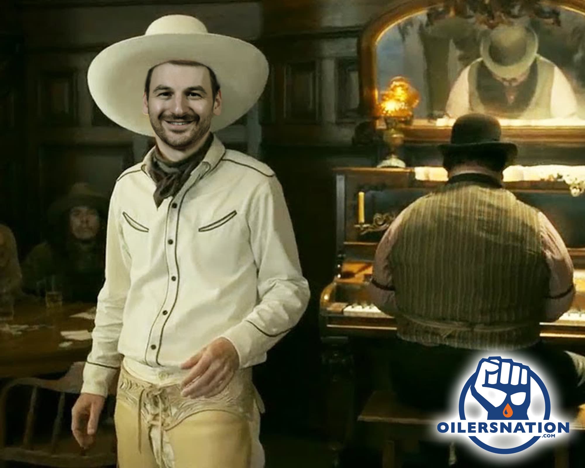 GDB photoshop Zach Hyman Edmonton Oilers Utah Hockey Club