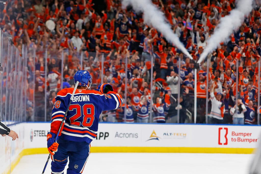 Edmonton Oilers Connor Brown