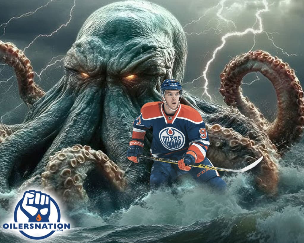 GDB Connor McDavid Edmonton Oilers Photoshop Seattle Kraken