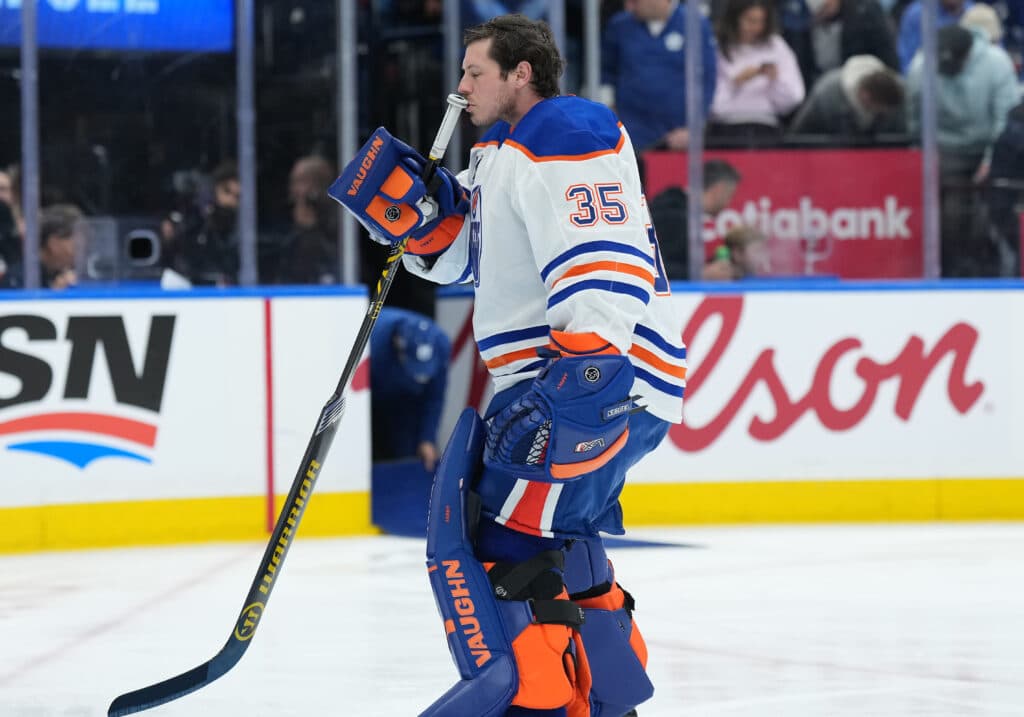 Edmonton OIlers Tristan Jarry