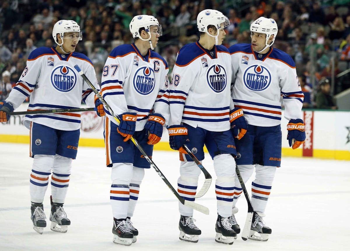 How has the Edmonton Oilers depth chart changed so far this summer