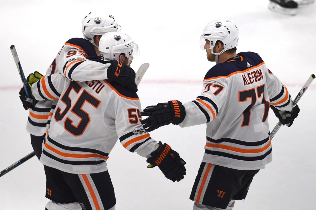 Oilers 2, Hawks 1 (OT) post-game Oil Spills: They needed that one