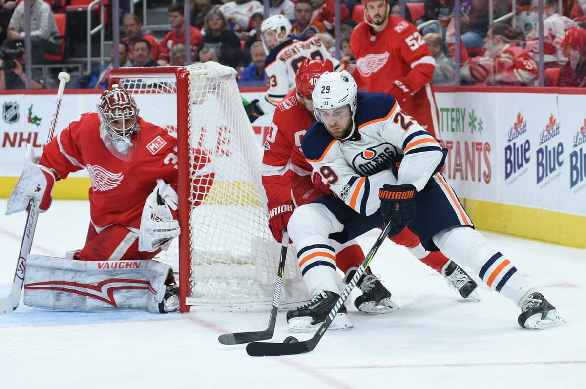 Oilers 6, Red Wings 2 post-game Oil Spills: All guns firing for a ...