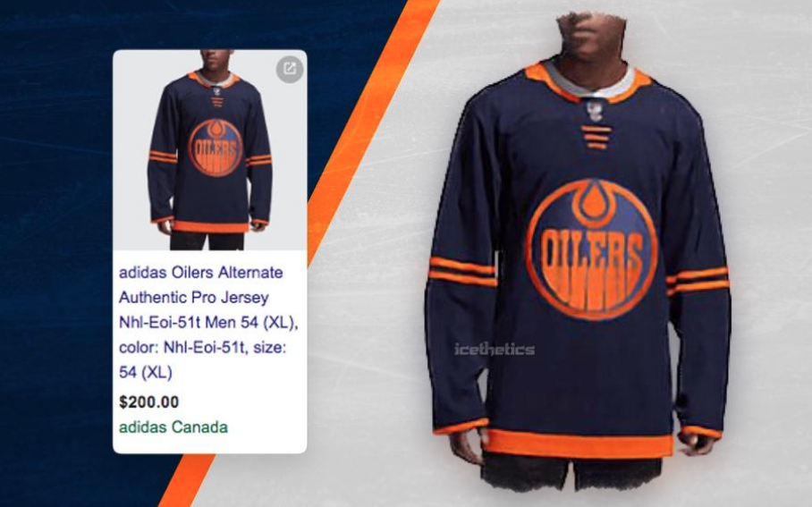 The Oilers' third jersey may have leaked and it didn't get the