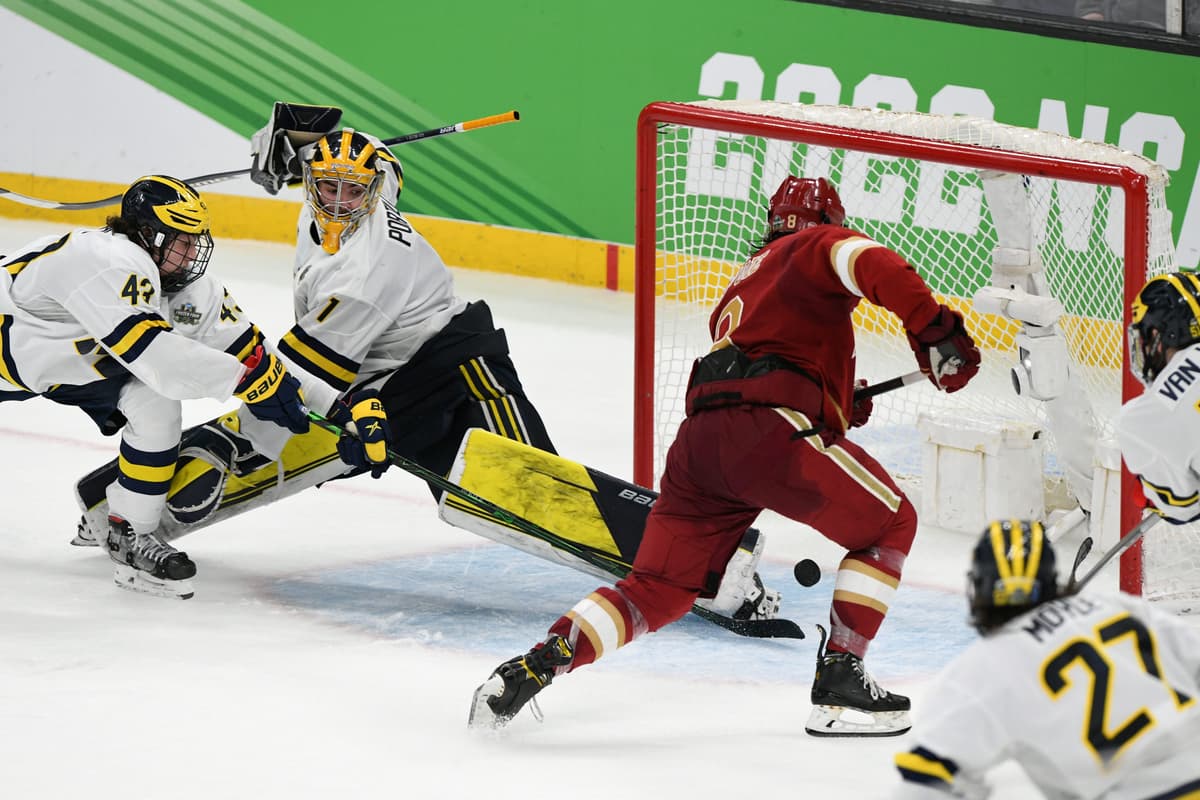 Edmonton Oilers prospect Carter Savoie scores OT winner to send Denver Pioneers to Frozen Four