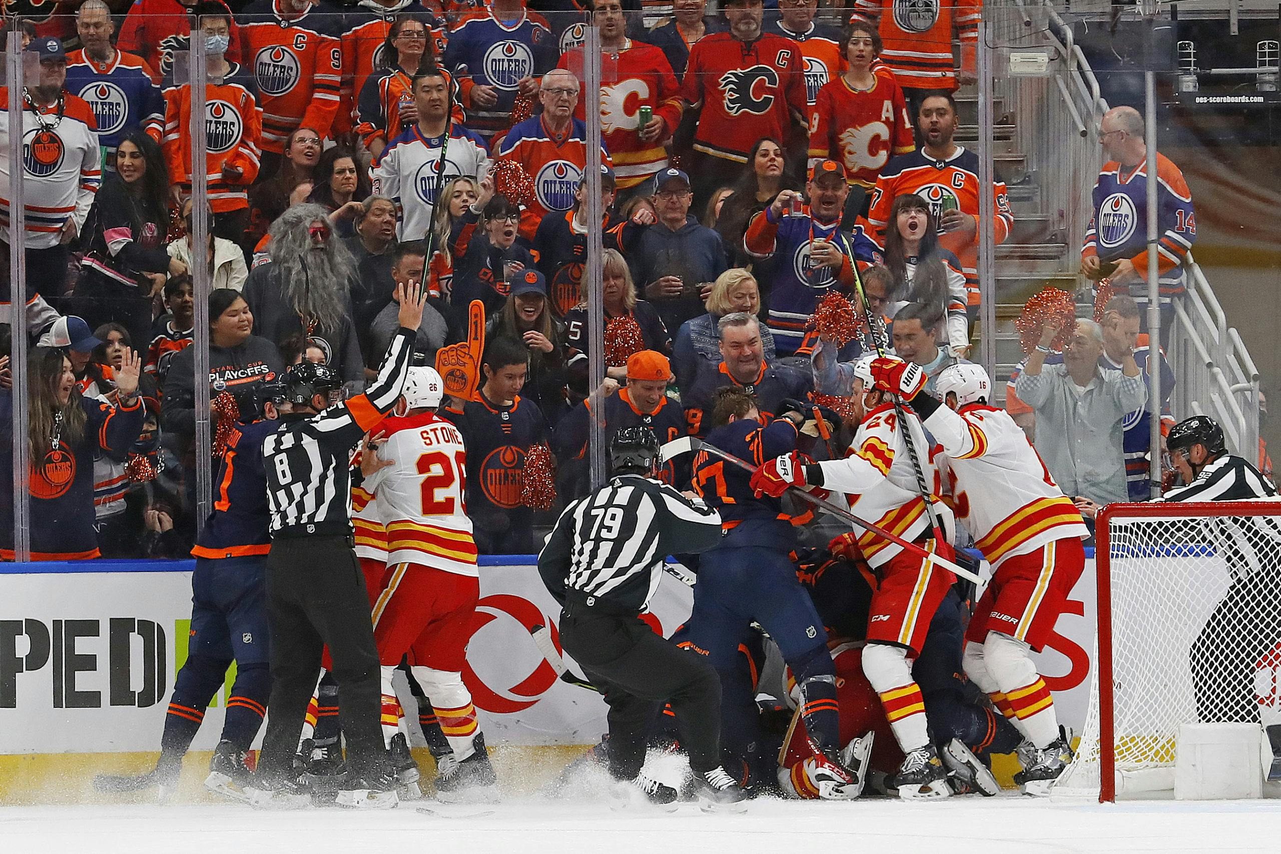Oilers vs. Flames (Preseason)