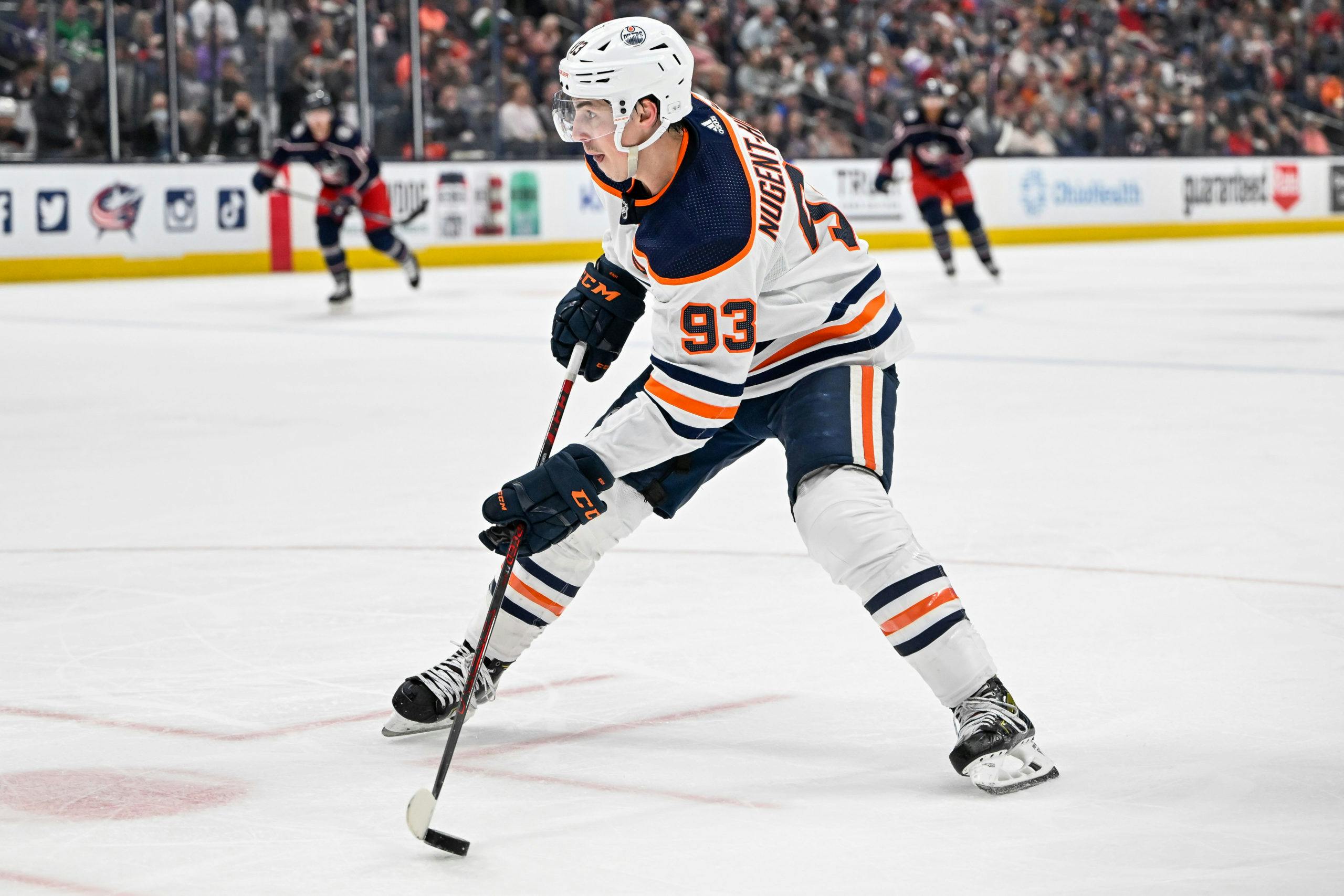 Where should the Oilers deploy Ryan NugentHopkins in their current