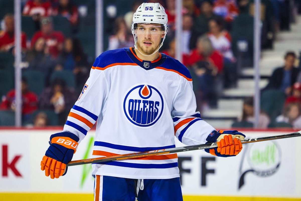Be patient with Oilers forward Dylan Holloway, Woodcroft says
