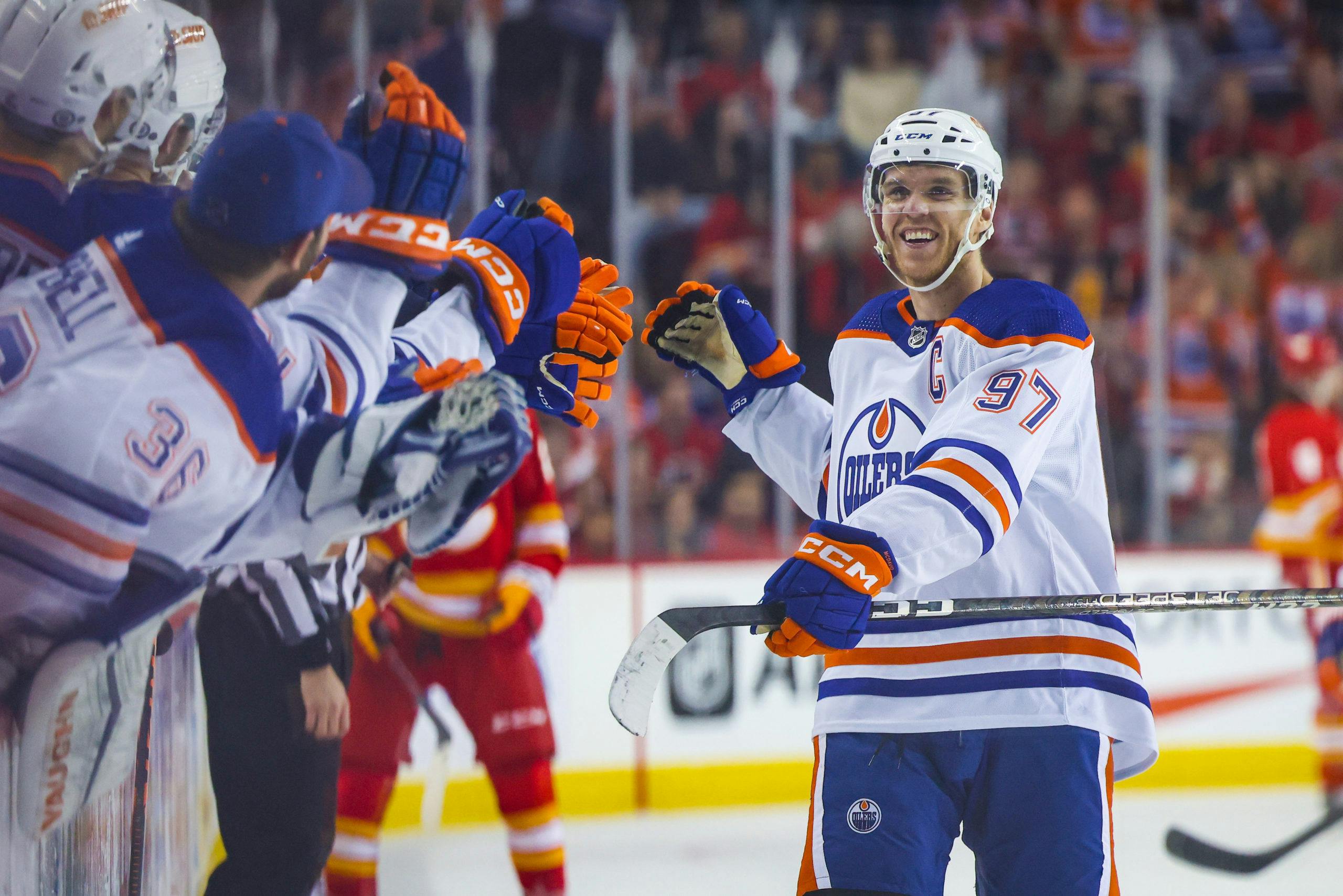 Connor McDavid scored his 130th point this season, becoming the first  player to do so in 20 years