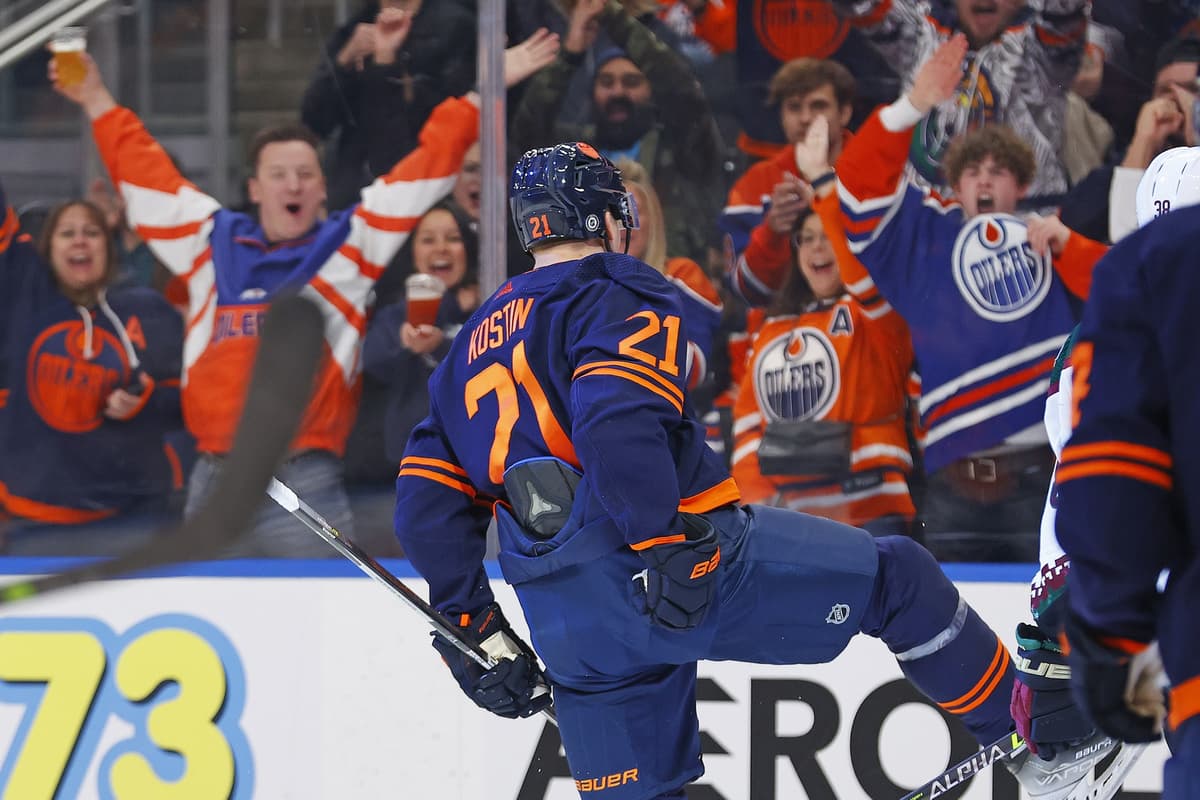 Image: https://oilersnation.com/_next/image?url=https://publish.oilersnation.com/wp-content/uploads/2022/12/Edmonton-Oilers-Klim-Kostin-celebrates-goal.jpg&w=1200&q=75