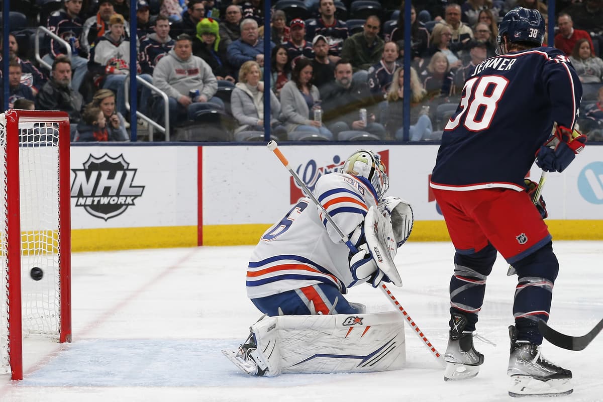 Game Highlights 60.0 Columbus Blue Jackets beat Edmonton Oilers 65