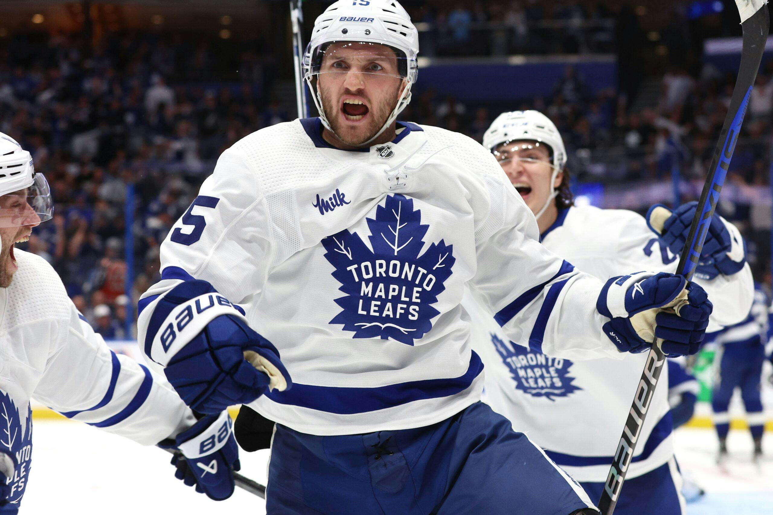 Toronto Maple Leafs win first NHL playoff series since 2004