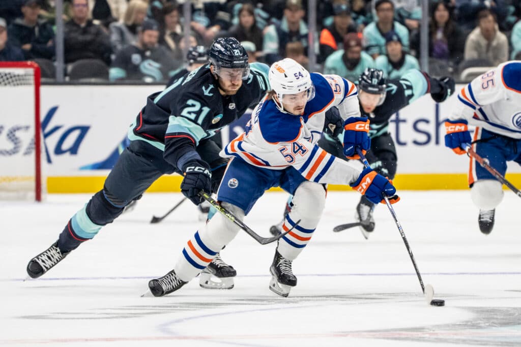 Edmonton Oilers Xavier Bourgault