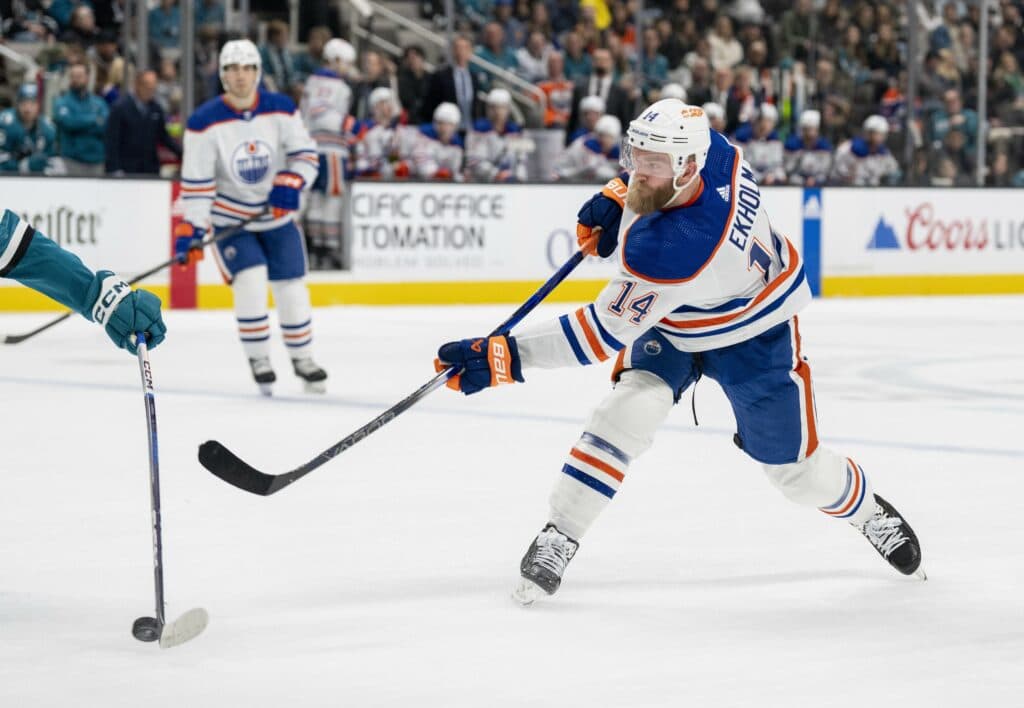 Edmonton Oilers defenceman Mattias Ekholm