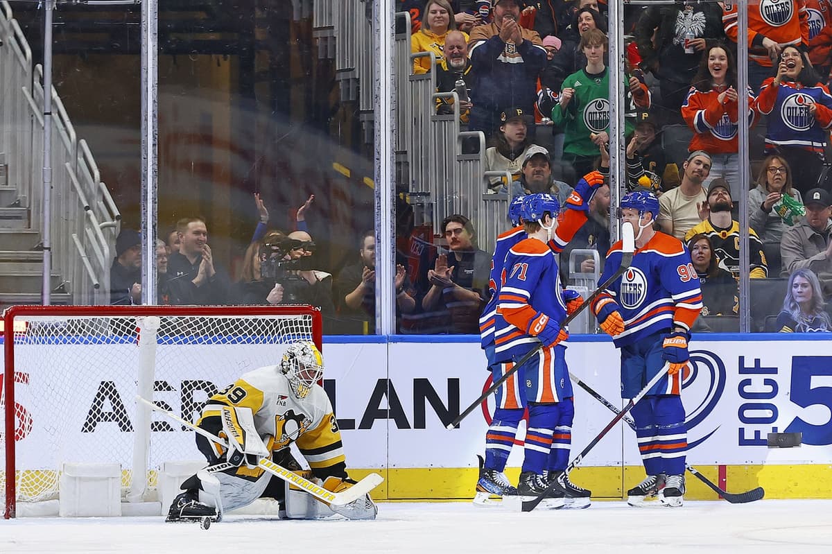 Instant Reaction Oilers cruise past Penguins with 61 victory to extend winning streak to four
