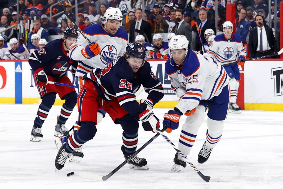 Nurse, Ceci and Kane out, Brobeg and Stecher in as Oilers take last