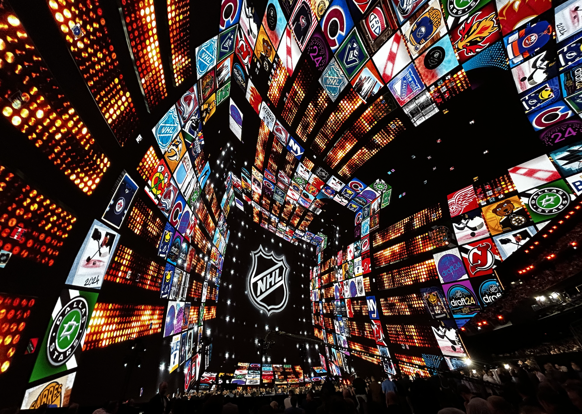 Las Vegas Sphere NHL Draft