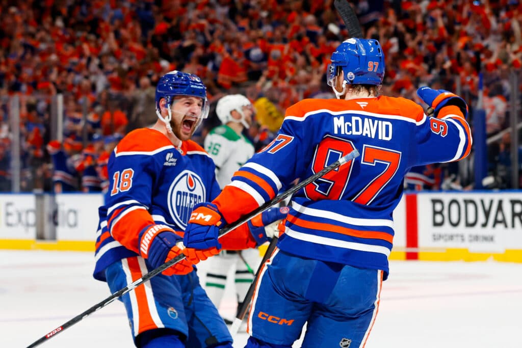 Edmonton Oilers Connor McDavid Zach Hyman