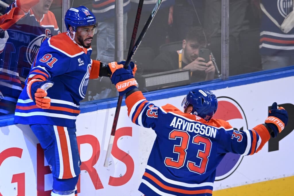 Edmonton Oilers Evander Kane Viktor Arvidsson