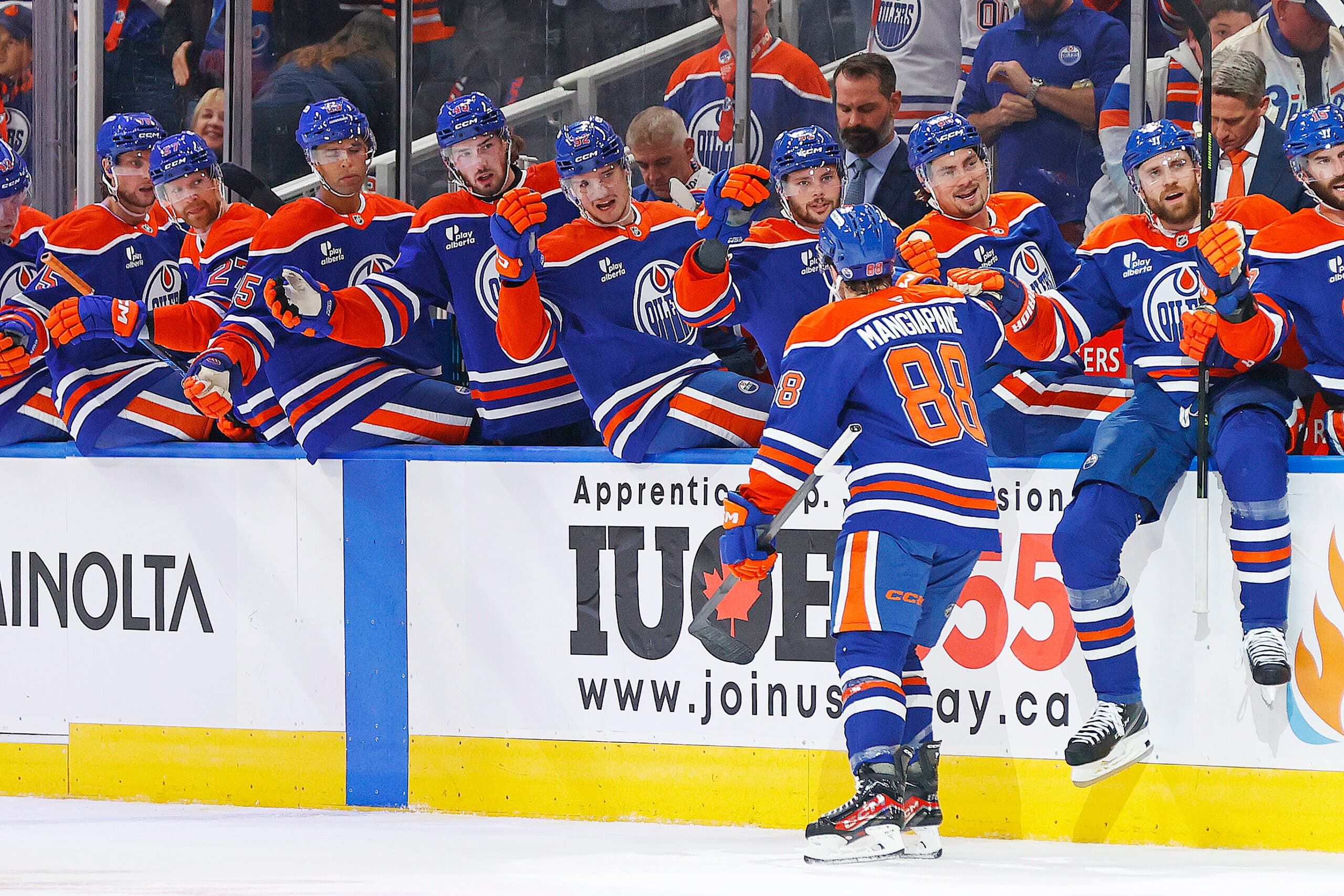 Edmonton Oilers Andrew Mangiapane