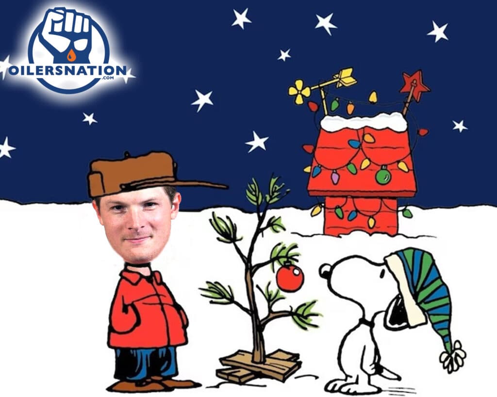 GDB 35 Trent Frederic Edmonton Oilers Christmas Boston Bruins