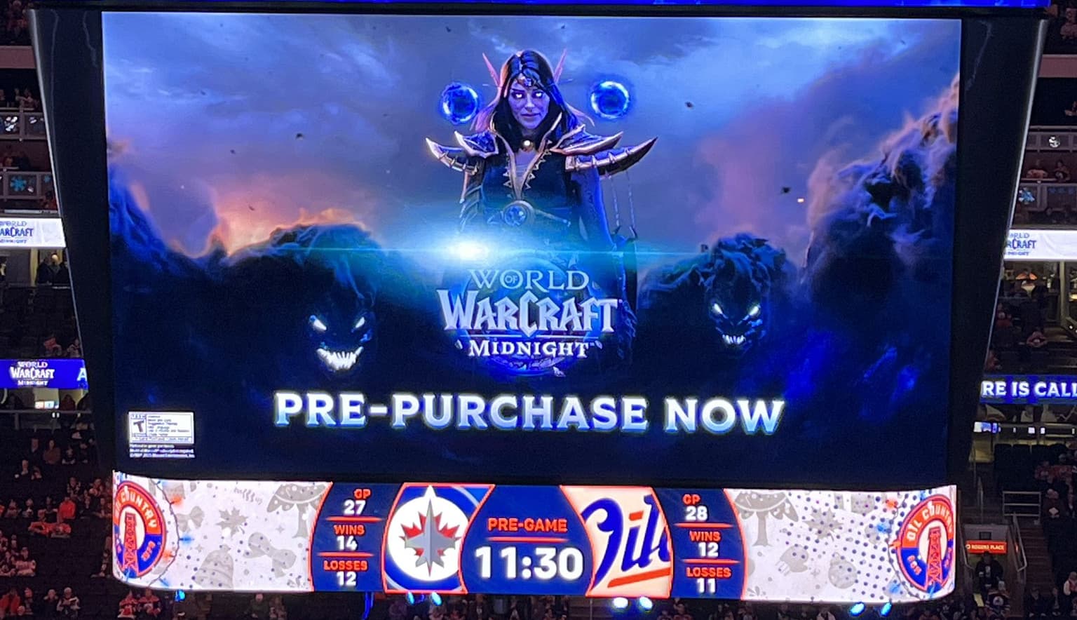 World of Warcraft Edmonton Oilers