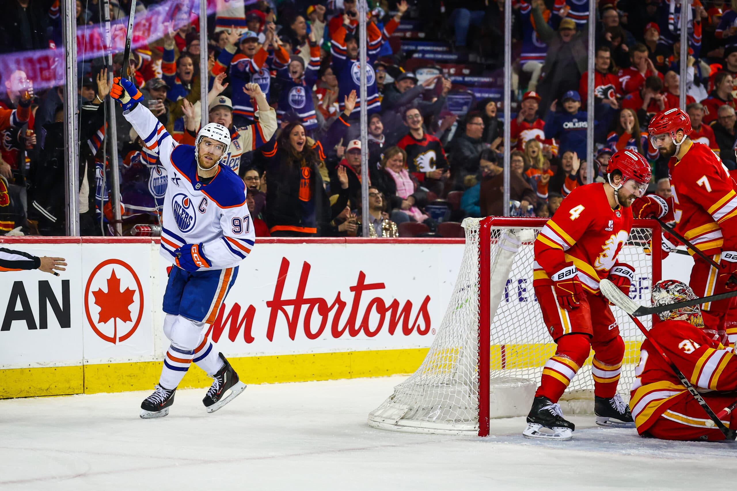 Edmonton Oilers Connor McDavid Calgary Flames