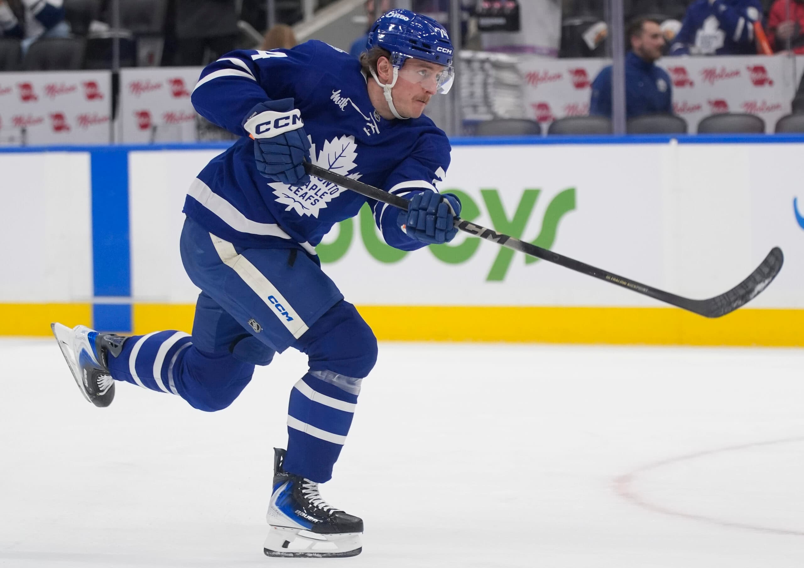 Edmonton Oilers Toronto Maple Leafs Bobby McMann