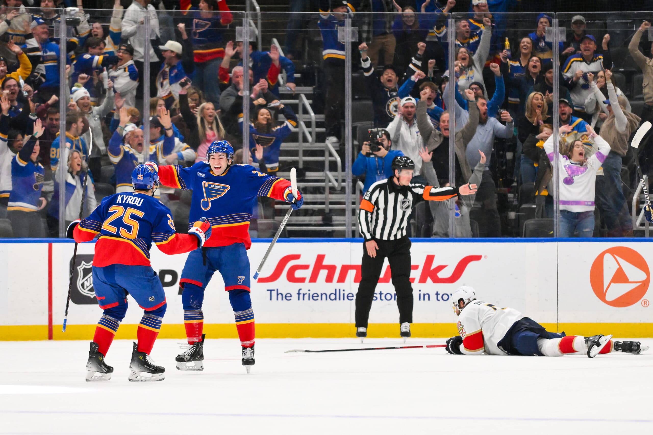 St. Louis Blues Jordan Kyrou