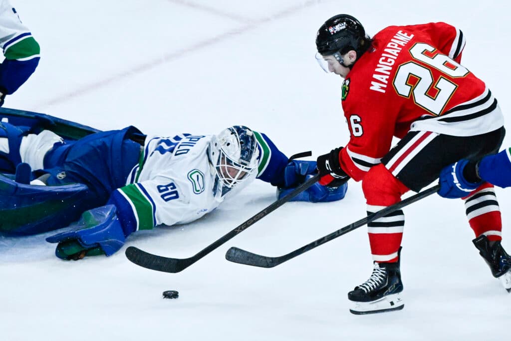 Chicago Blackhawks Andrew Mangiapane