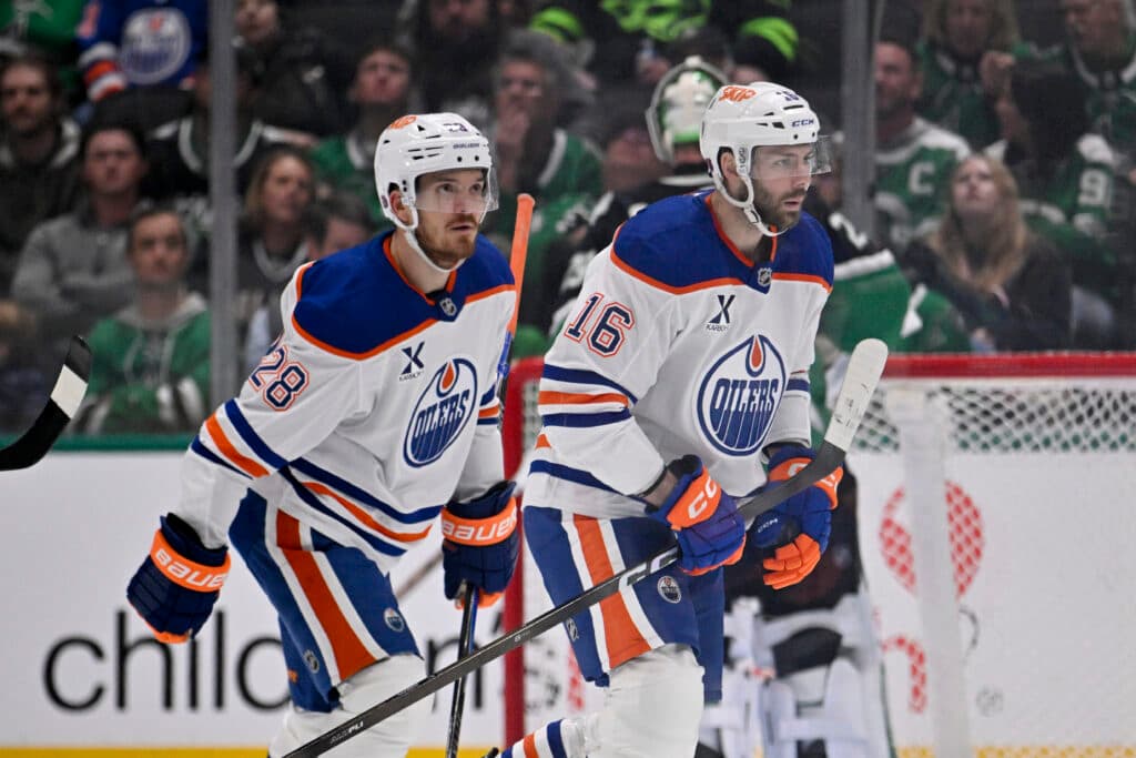 Edmonton Oilers Jason Dickinson Jack Roslovic
