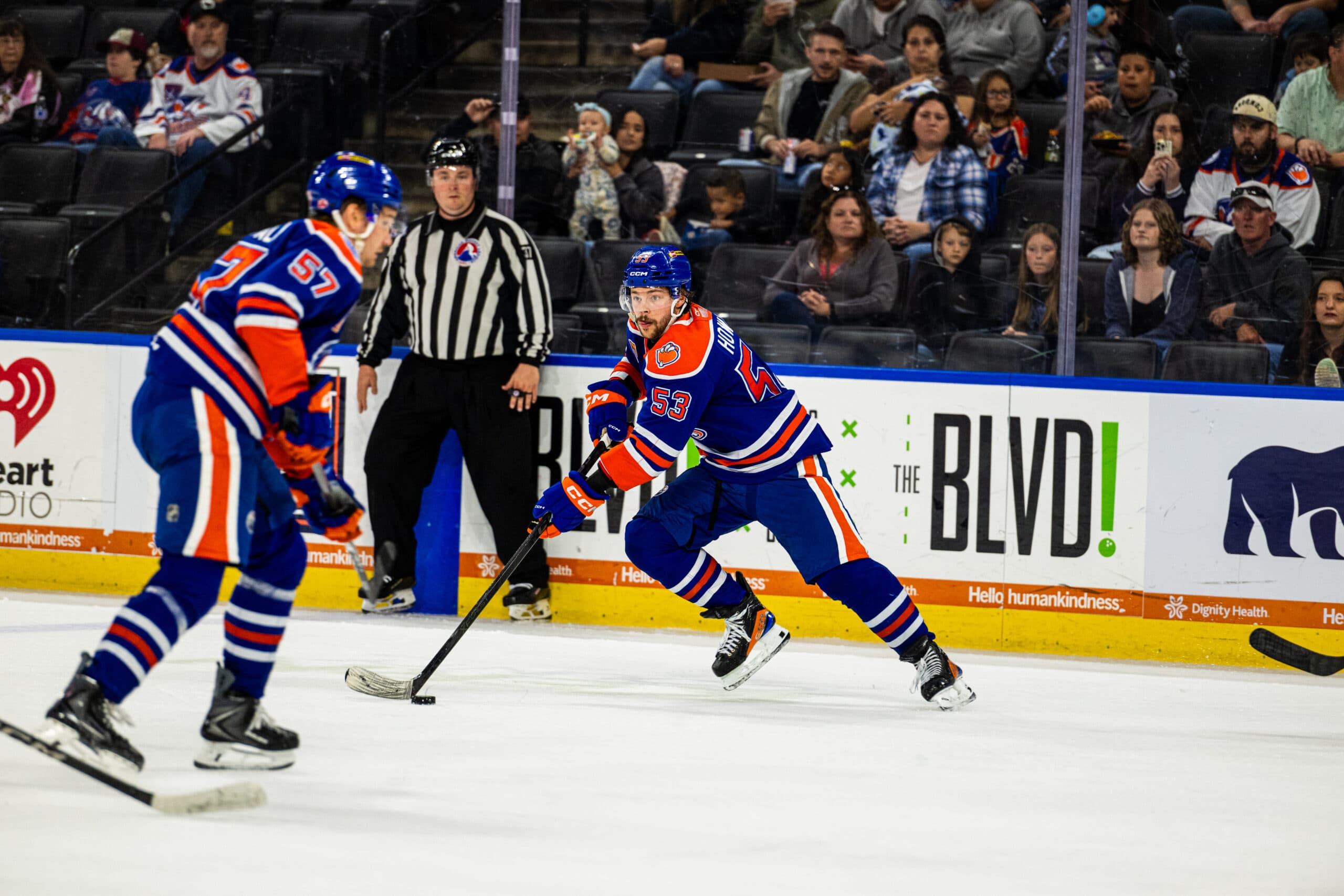 Bakersfield Condors Isaac Howard Viljami Marjala