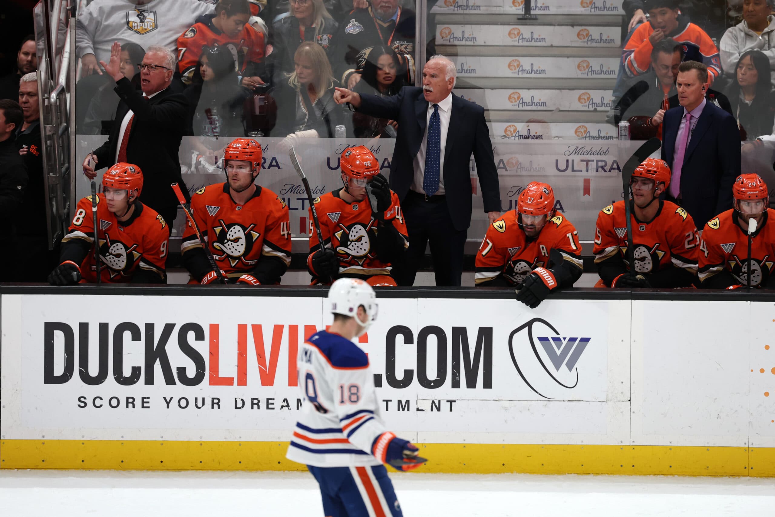 Edmonton Oilers Anaheim Ducks Joel Quenneville