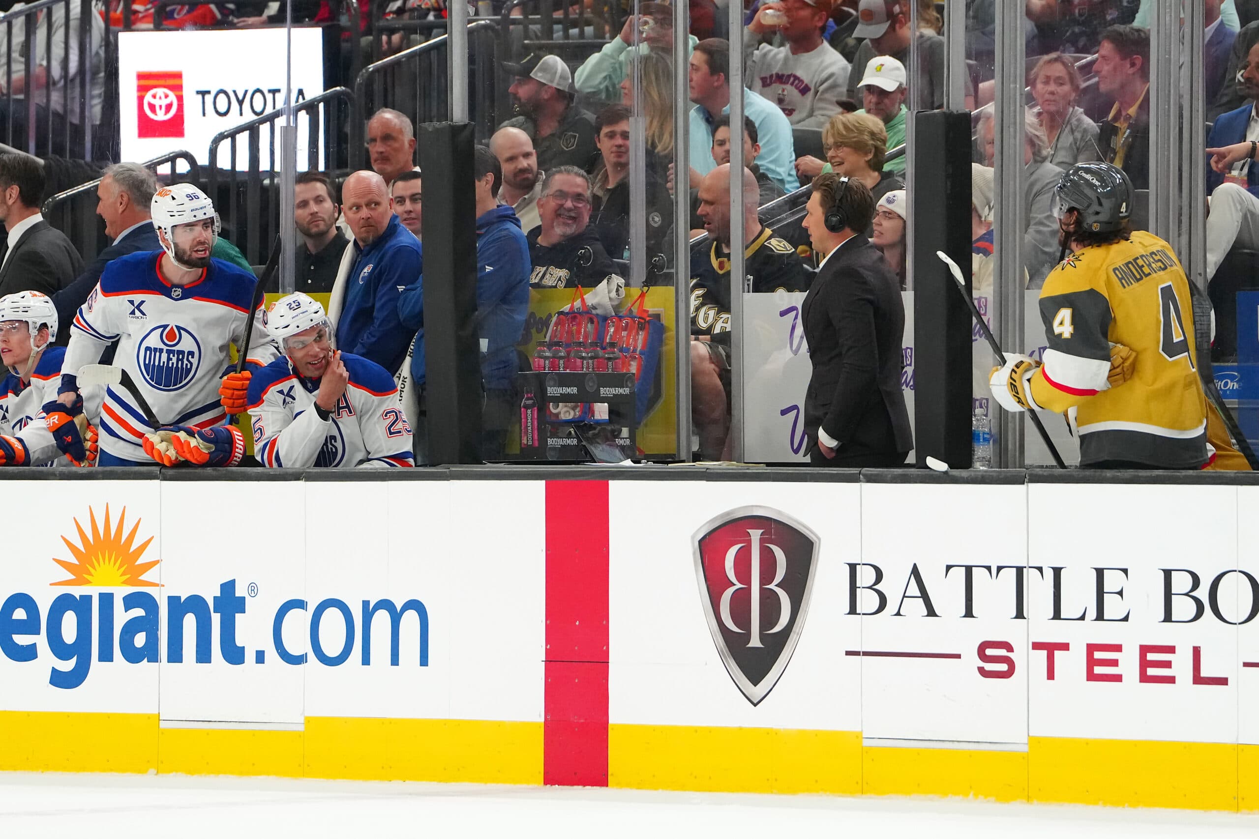 Edmonton Oilers Jake Walman Vegas Golden Knights