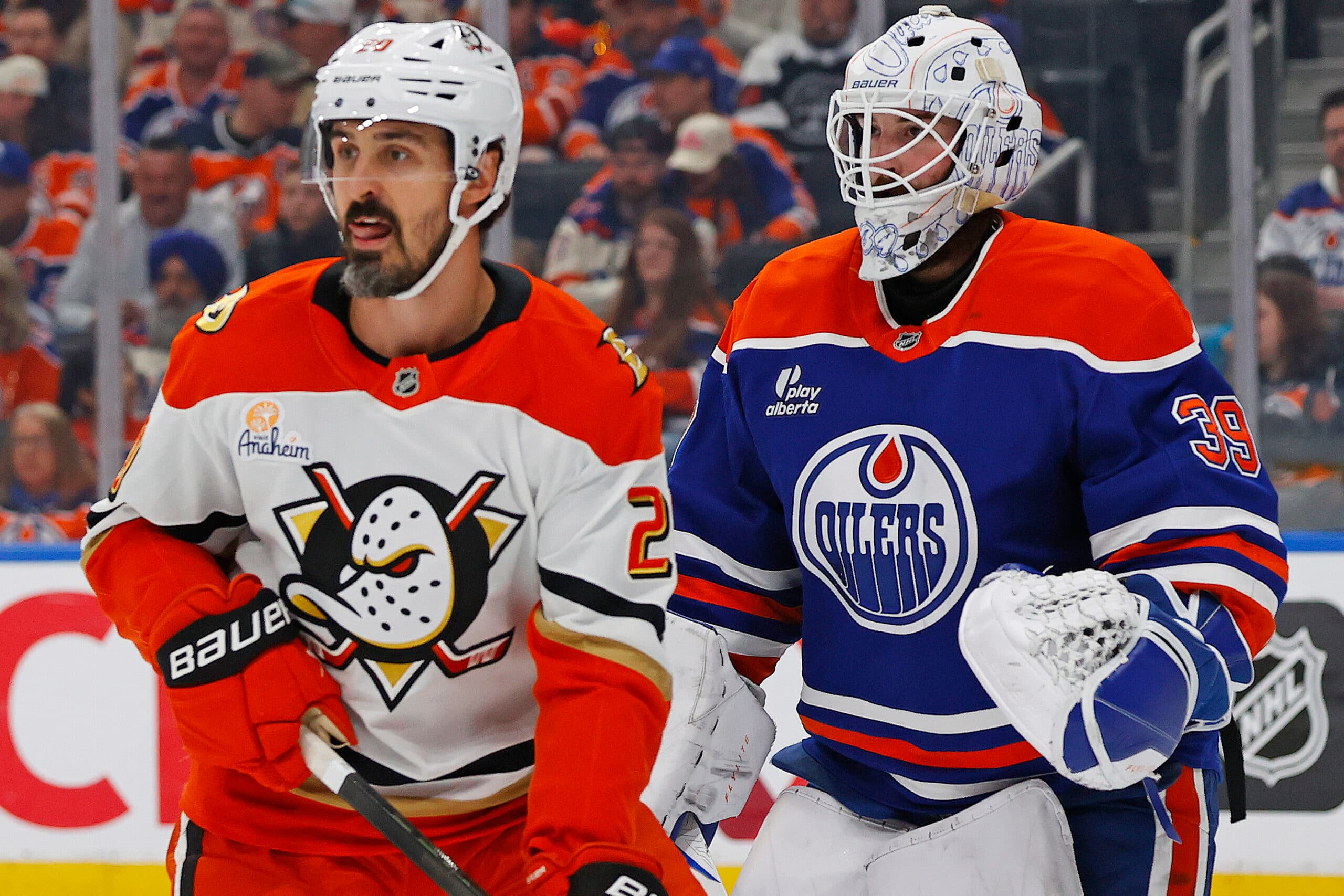 Edmonton Oilers Connor Ingram Anaheim Ducks Chris Kreider