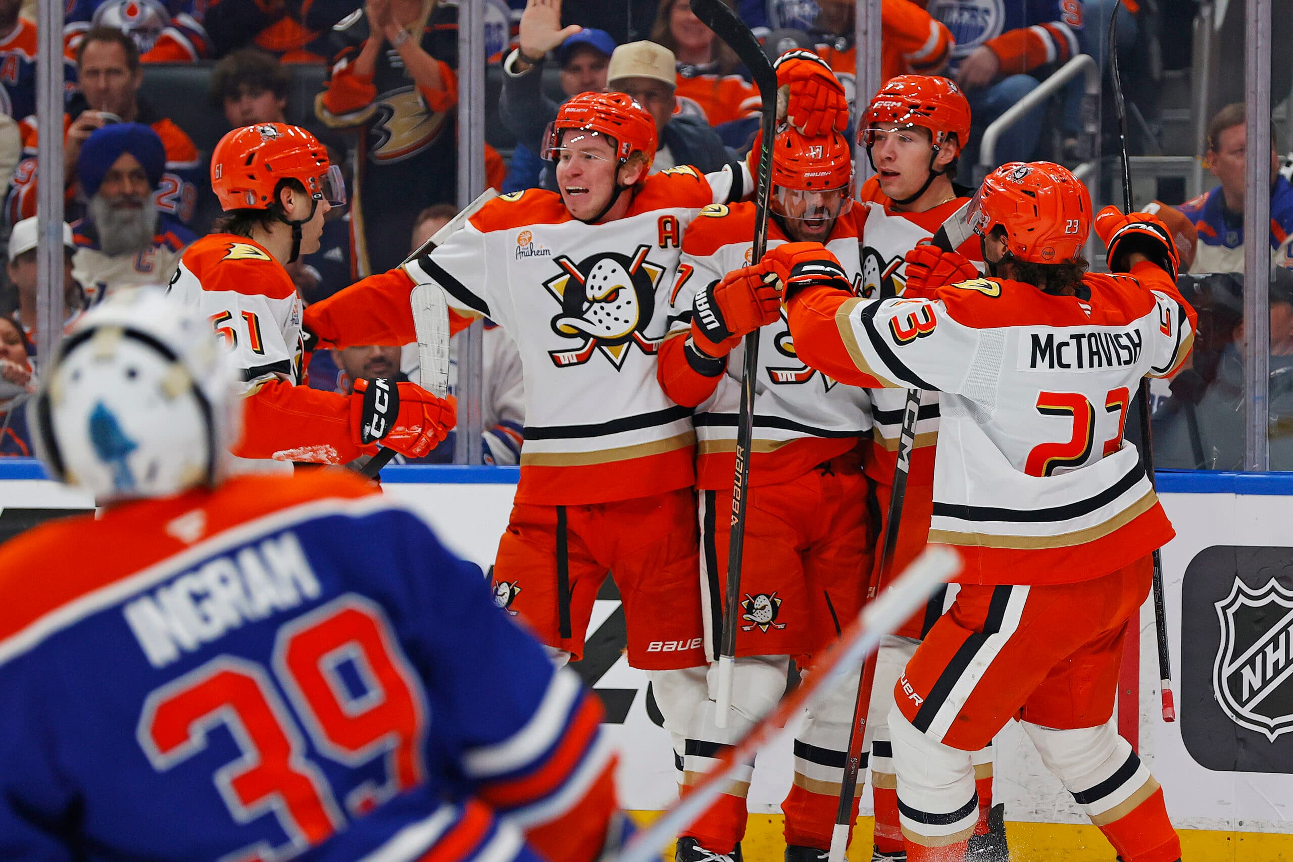 Edmonton Oilers Anaheim Ducks