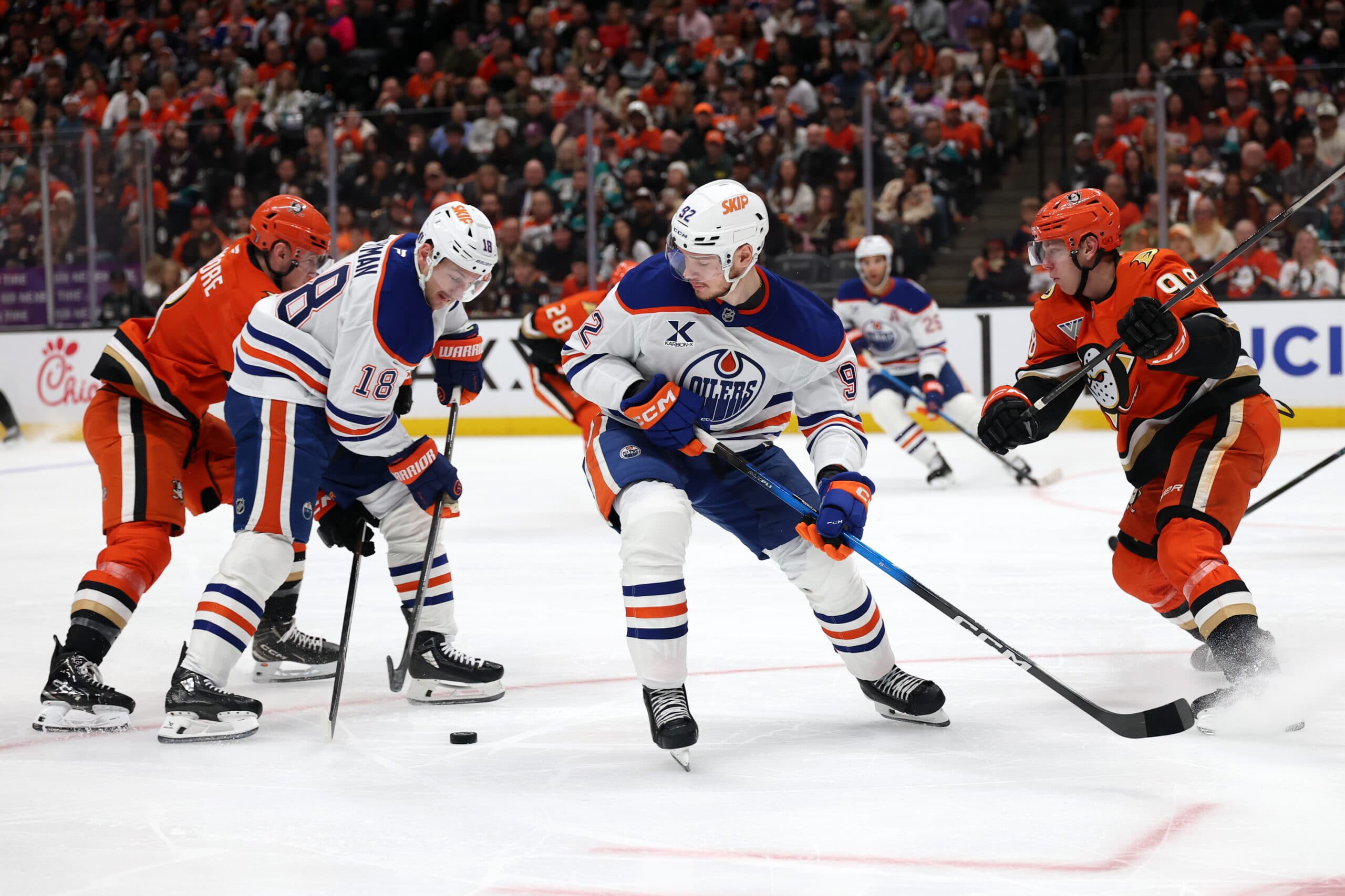Edmonton Oilers Anaheim Ducks