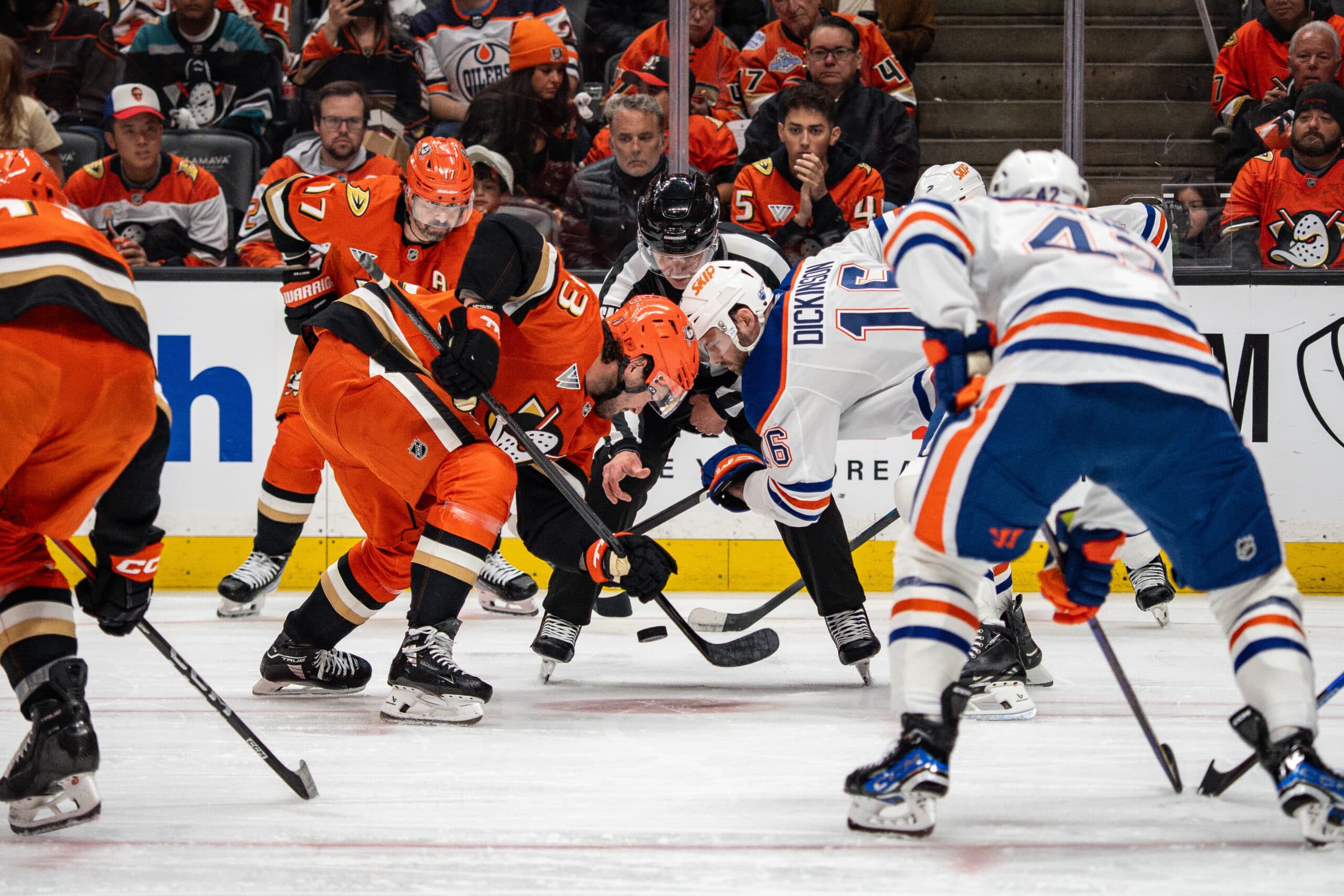 Edmonton Oilers Anaheim Ducks
