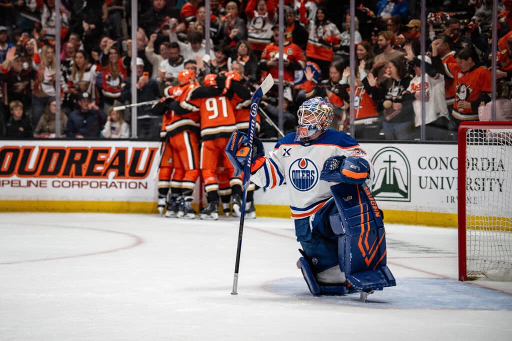 Edmonton Oilers Anaheim Ducks Tristan Jarry