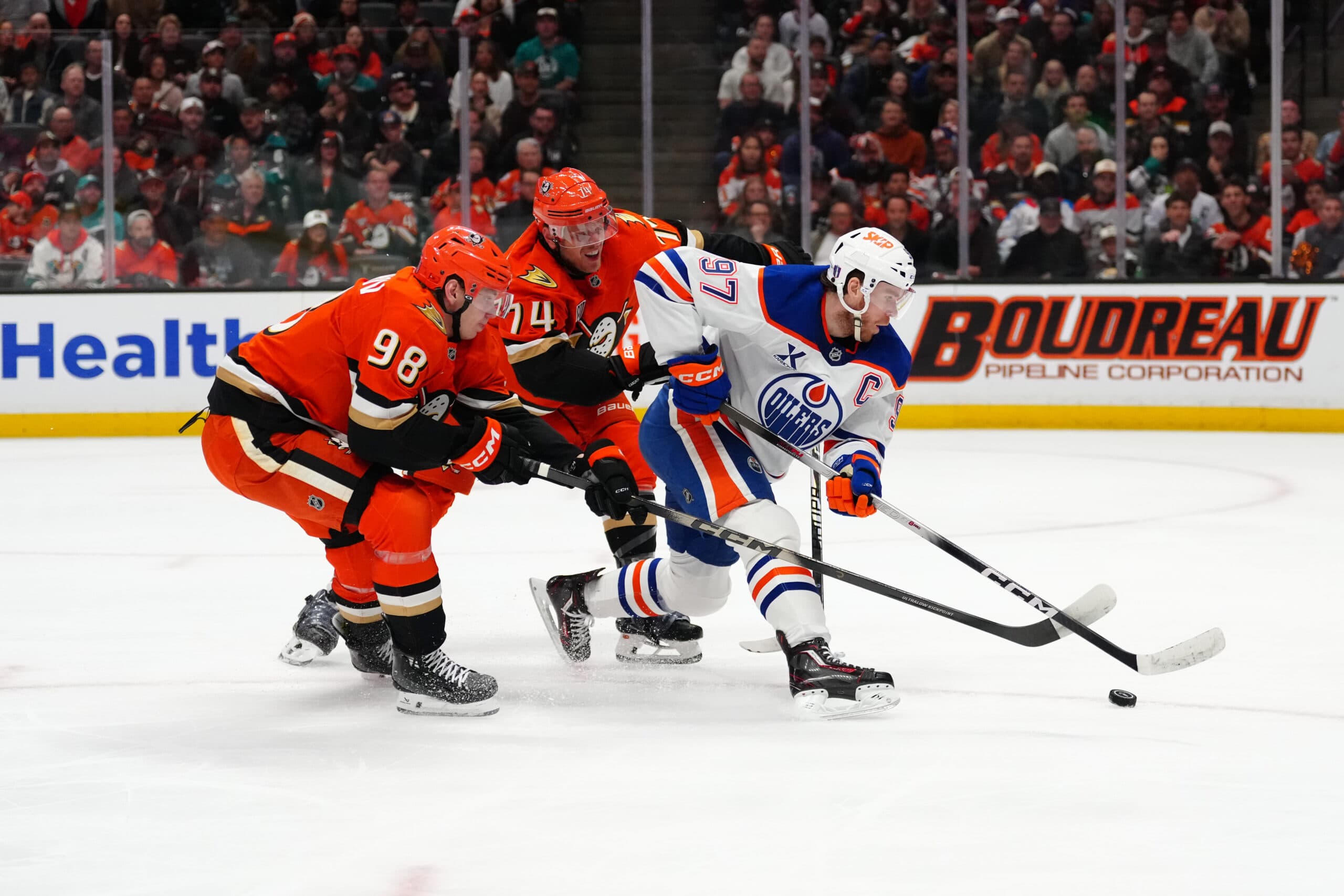 Edmonton Oilers Anaheim Ducks Connor McDavid