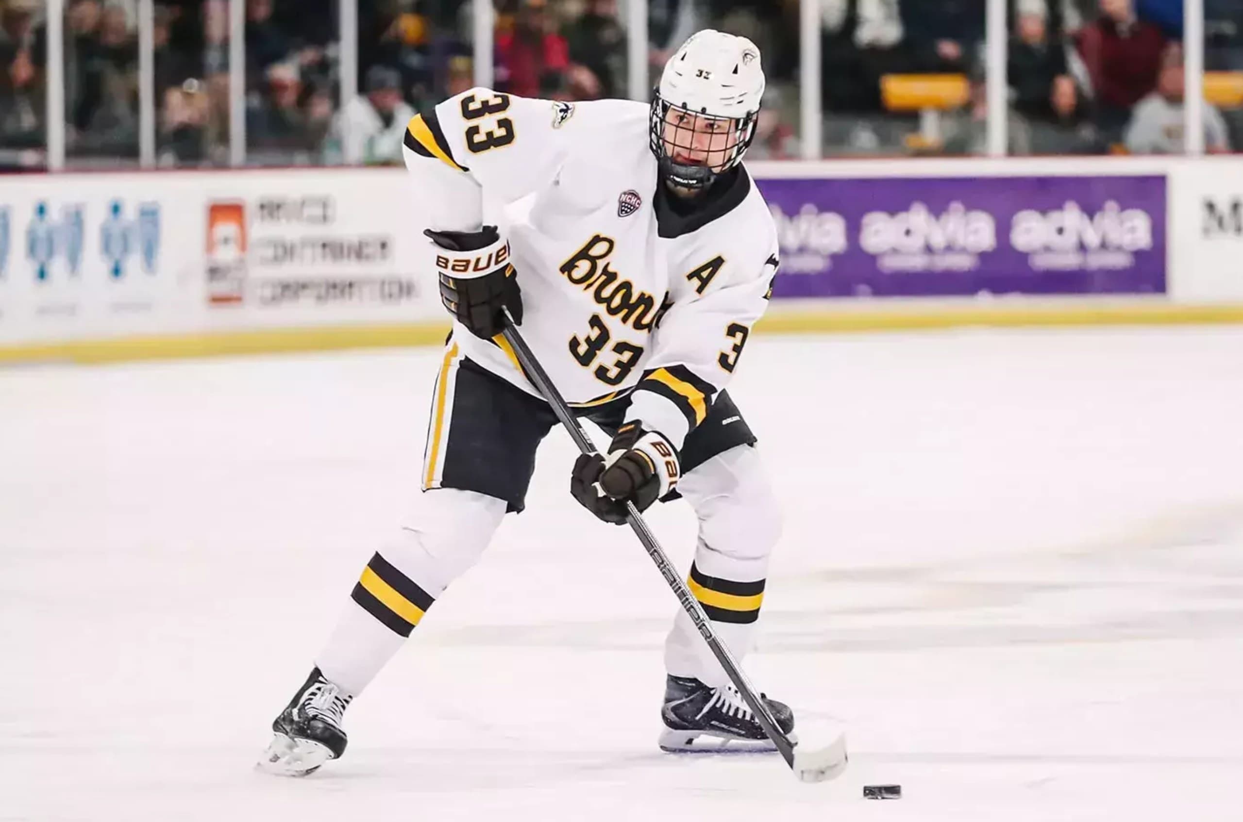Western Michigan Broncos defenseman Samuel Sjolund