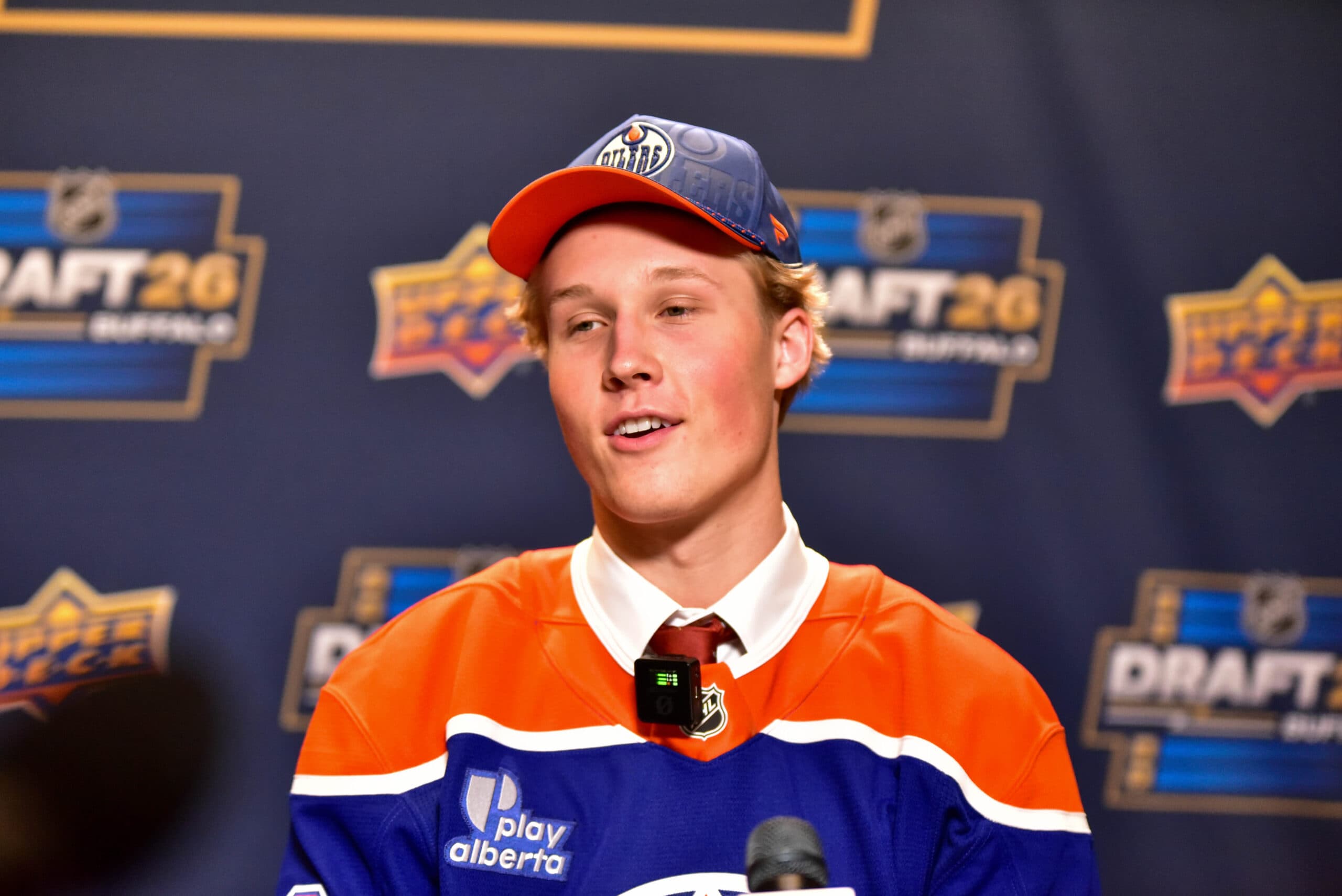 Edmonton Oilers prospect Rudolfs Berzkalns
