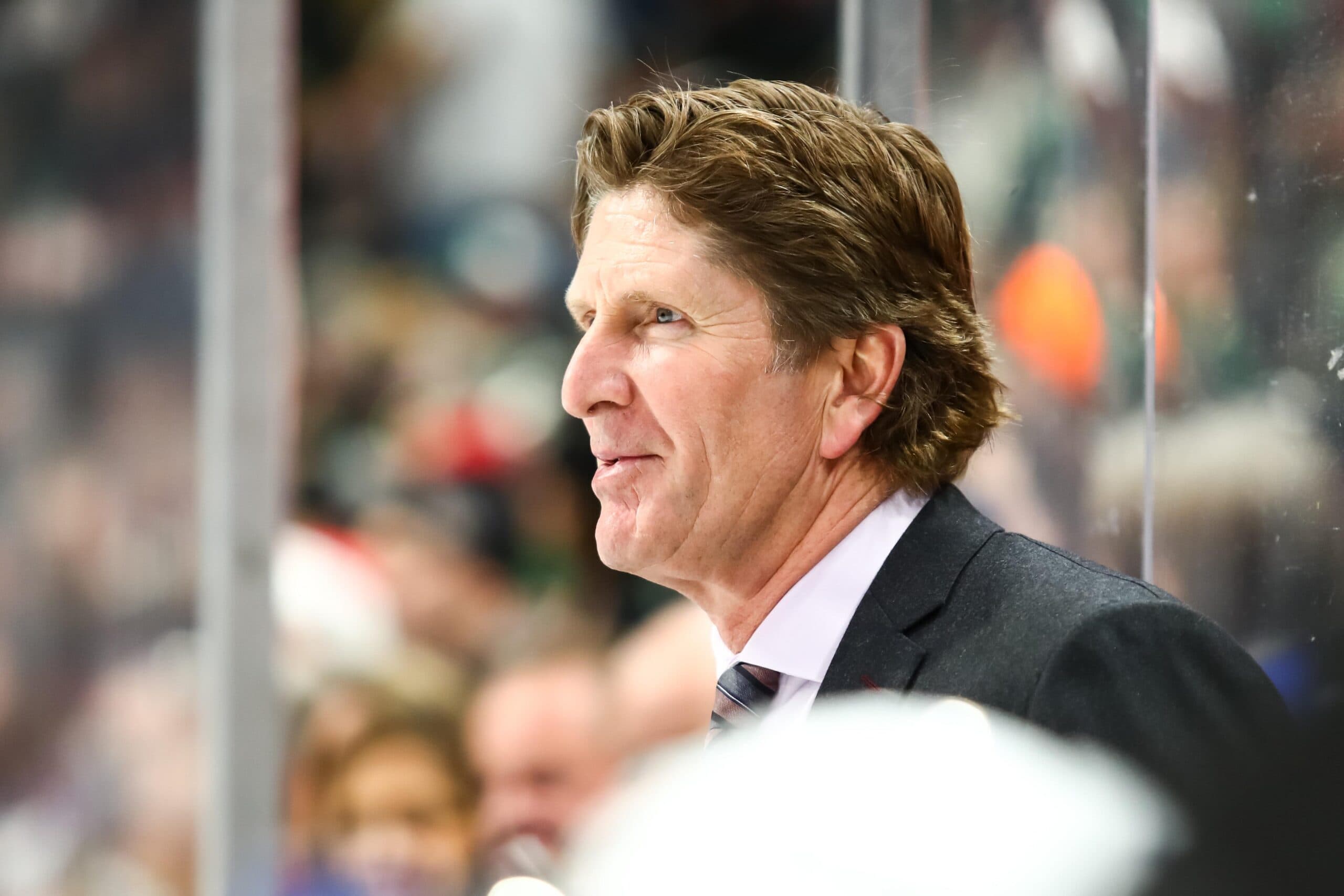 Edmonton Oilers head coach Mike Babcock