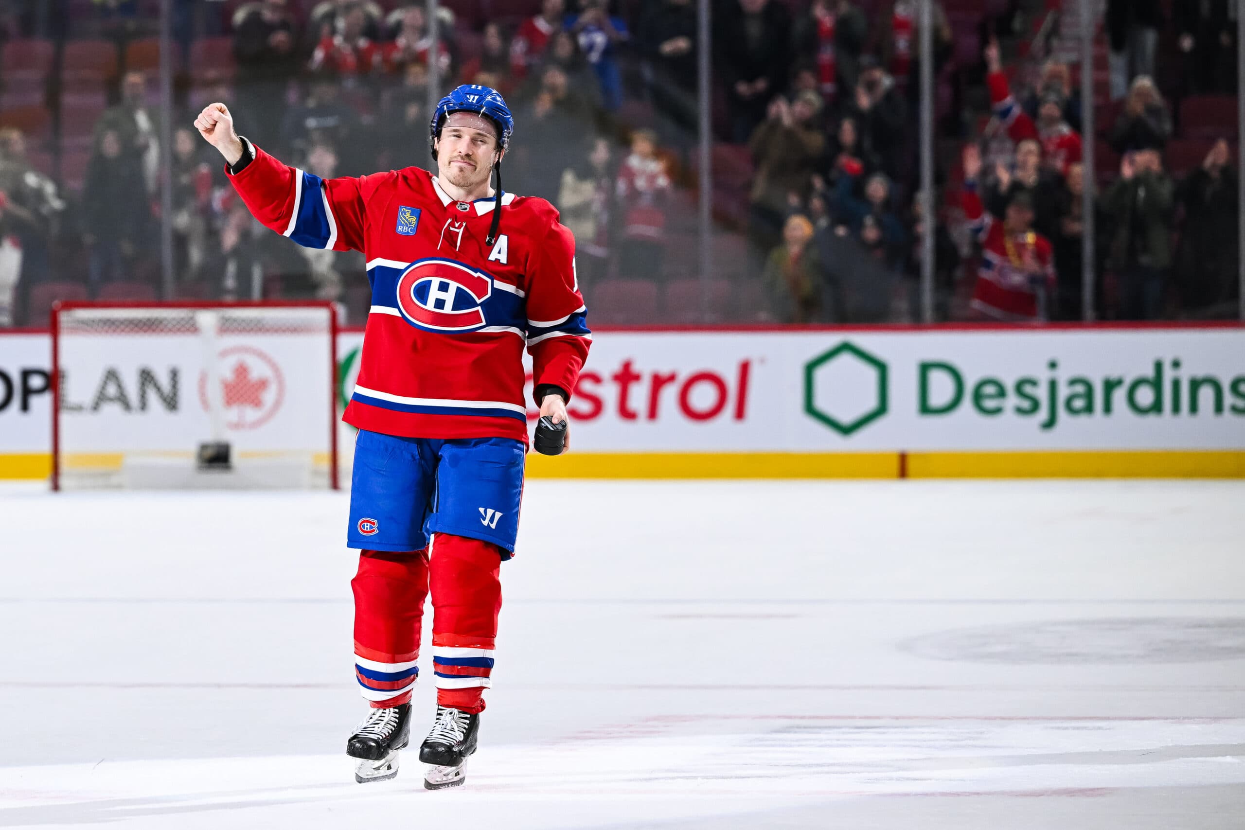Montreal Canadiens forward Brendan Gallagher