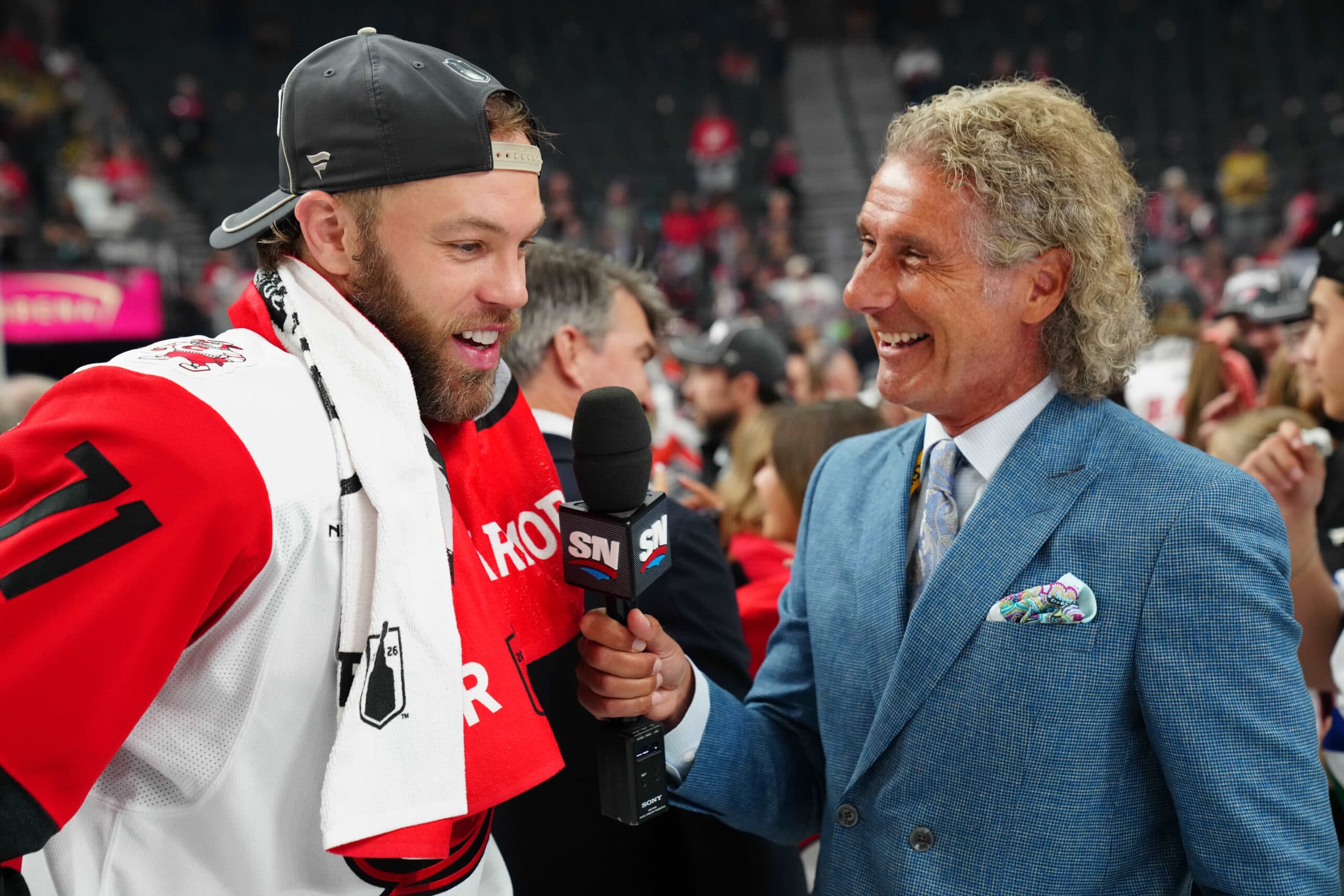Carolina Hurricanes Taylor Hall Sportsnet Gene Principe